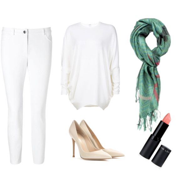 Brighten Up Neutral Outfits with Scarves