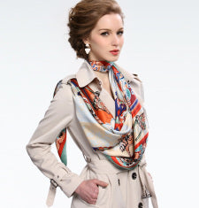 Style up Evening Wear with a Scarf