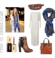 Fresh and Elegant Ways to Wear Scarves