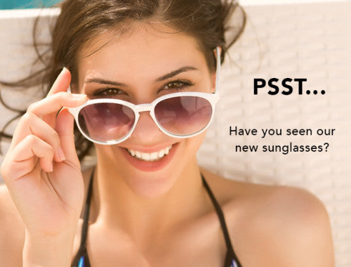 Suns out… glasses out