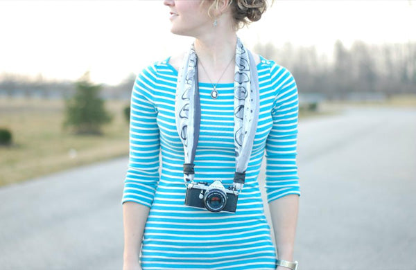 How to Make a Camera Strap from a Scarf