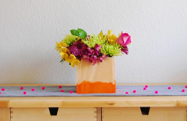 DIY Polka Dot Table Runner