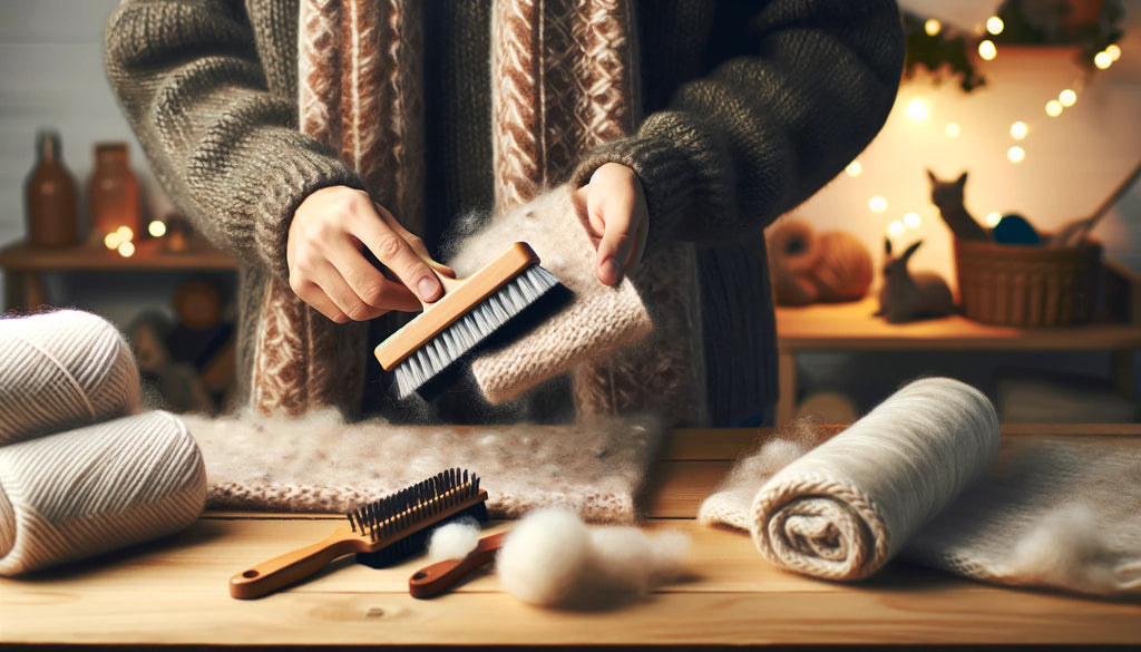 How To Stop a Scarf from Shedding