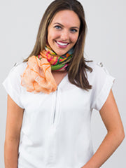 How to Tie a Scarf: Double Wrap Neck Knot