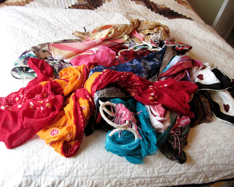 Inventive Ways to Store Scarves
