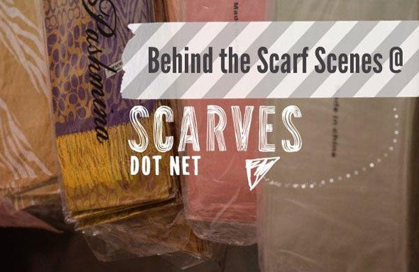 Behind the Scarf Scenes: In the Warehouse
