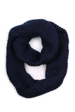 Alex Knit Infinity Scarf Navy