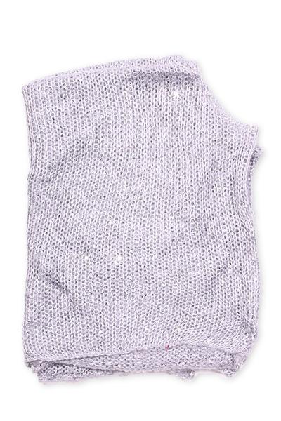 Angelina Sequined Poncho Grey
