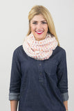 Blanche Colorful Crochet Infinity Scarf