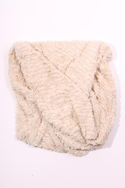 Carolee Infinity Scarf Beige