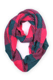 Charity Checkered Infinity Scarf