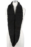 Elaina Cable Knit Circle Scarf