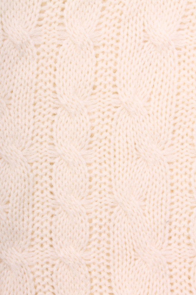 Kendall Hooded Scarf Ivory