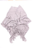 Kyra Glimmer Poncho Grey