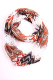 Layne Infinity Scarf Orange Multi