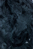 Lexie Furry Ruffle Scarf Black