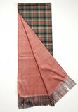 Mae Mini Houndstooth Flannel Scarf