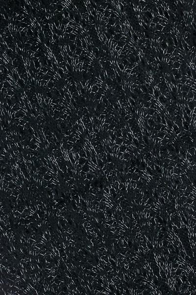 Melanie Metallic Loop Scarf Black