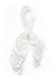 Mila Neck Scarf White