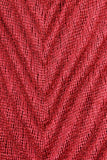 Shannon Pleated Infinity Scarf Red