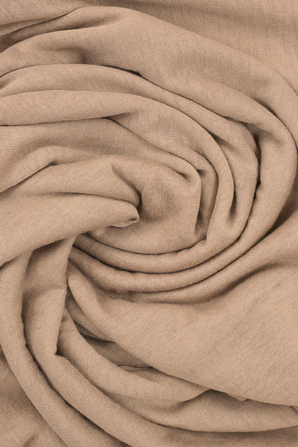 Shirley Soft Jersey Infinity Scarf Camel
