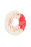 Terri Lace Infinity Scarf Pink