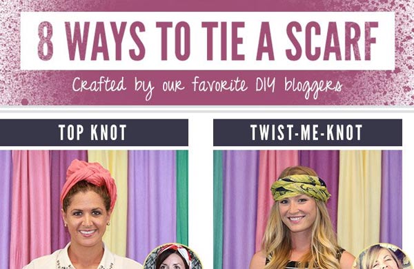 8 Easy Ways to Style a Scarf
