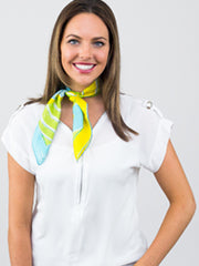 How to Tie a Scarf: Pan Am Neck Knot