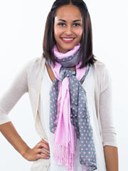 How to Tie a Scarf: Double Scarf Boho Tie