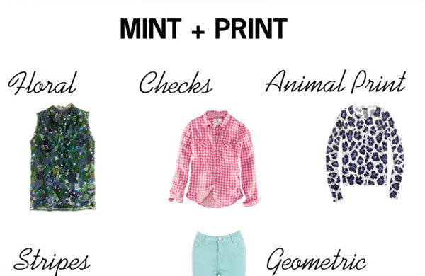 How to Wear Mint Jeans