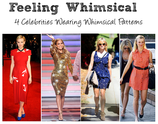 Celebrity Inspired Look: Whimsical Patterns