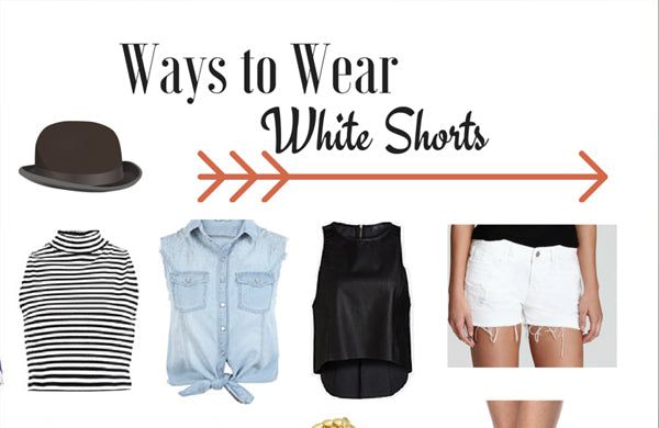Ways To Wear White Shorts