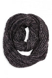 Black Abbie Infinity Scarf