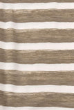 Andie Striped Loop Scarf Beige