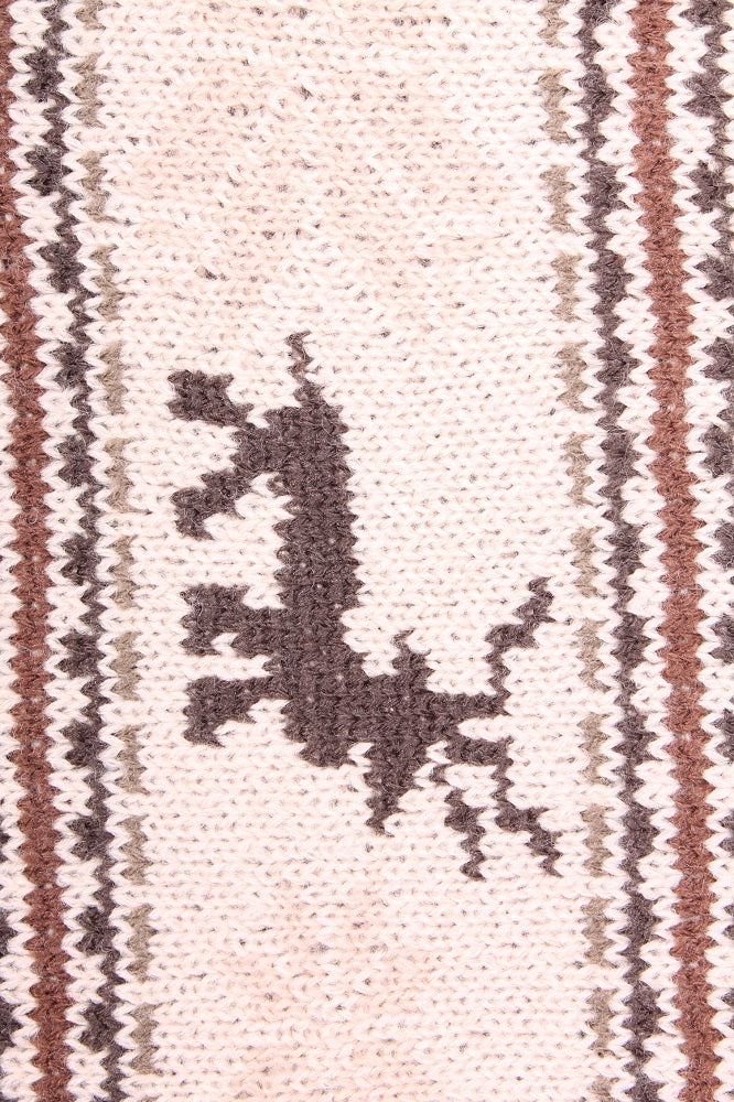 Ashlen Infinity Scarf Beige Reindeer