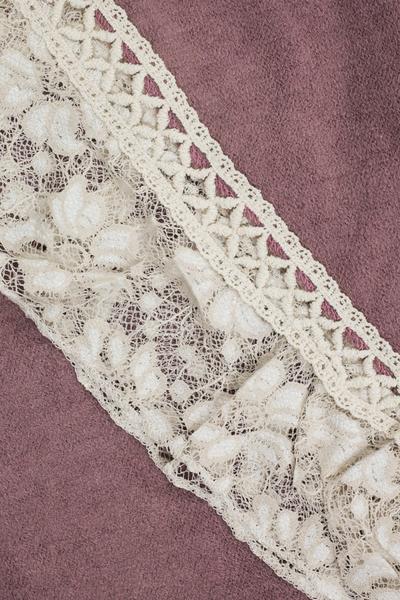 Aurelia Lace Trim Scarf