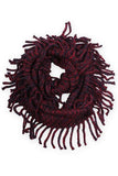 Brenna Winter Scarf Red / Navy