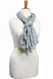 Camber Chevron Scarf Grey