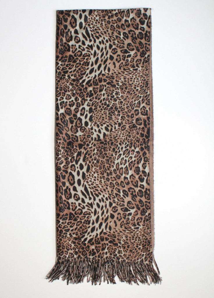 cheetah print scarf