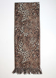 Cleo Leopard Print Scarf