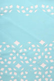 Cut It Out Scarf Turquoise