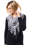 Delilah Textured Triangle Scarf