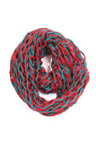 Jasmine Infinity Scarf Red