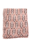 Jessica Leaf Infinity Scarf Taupe