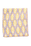 Jessica Leaf Infinity Scarf Grey