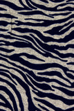 Karin Zebra Infinity Scarf Navy