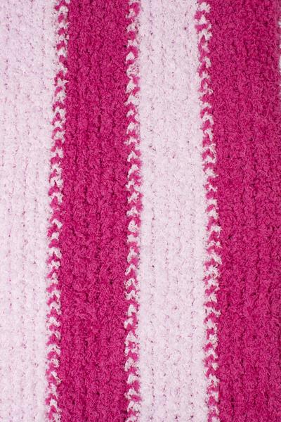 Kimberly Striped Fringe Neck Scarf Pink