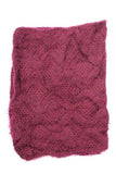 Kristy Infinity Scarf Burgundy