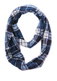 Mable Plaid Infinity Scarf