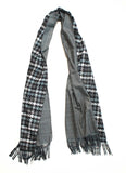 Mae Mini Houndstooth Flannel Scarf